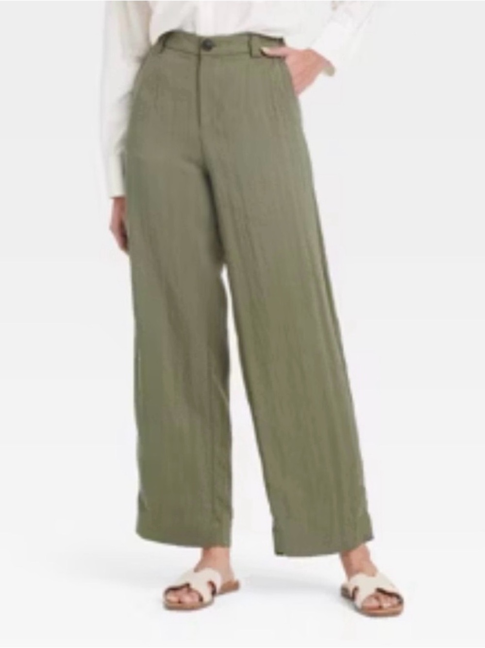 NWT A New Day High Rise
Wide Leg Pants - Size: 6